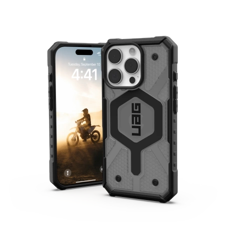 178132_3 UAG Pathfinder Clear Magsafe iPhone 16 Pro Case - Translucenteng