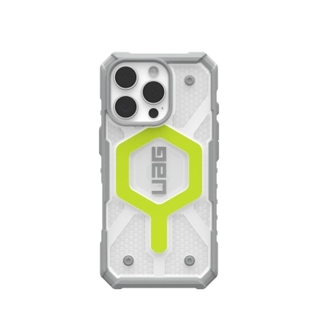 178133_1 UAG Pathfinder Clear Magsafe iPhone 16 Pro Case Compatible with MagSafe - Greeneng