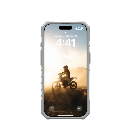 178133_2 UAG Pathfinder Clear Magsafe iPhone 16 Pro Case Compatible with MagSafe - Greeneng