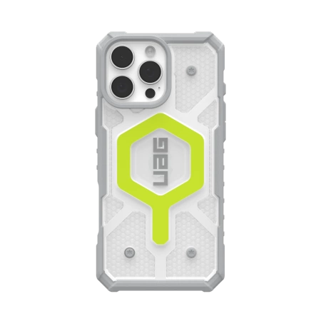 UAG Pathfinder Clear Magsafe Case for iPhone 16 Pro Max - Greeneng