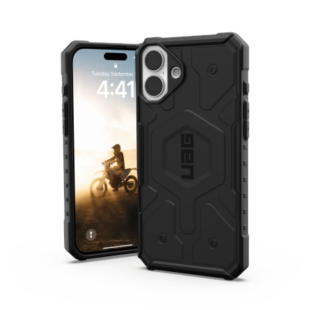 178141_3 UAG Pathfinder Magsafe Case for iPhone 16 Plus - Blackeng