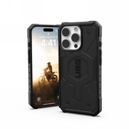 178143_3 UAG Pathfinder Magsafe case for iPhone 16 Pro - blackeng