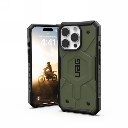178145_1 UAG Pathfinder Magsafe iPhone 16 Pro Case - Greeneng