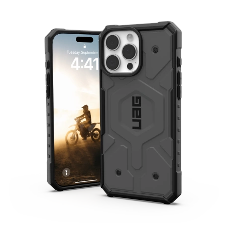 178146_3 UAG Pathfinder Magsafe case for iPhone 16 Pro Max - silvereng