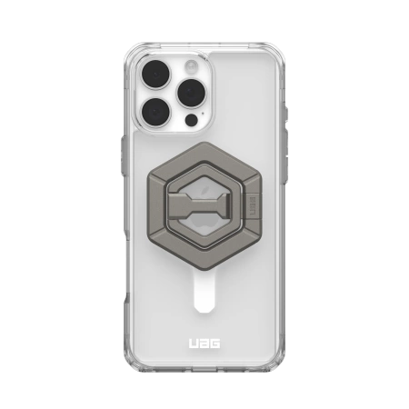 UAG Plyo Magsafe Case with Magnetic Ring Stand for iPhone 16 Pro Max - Titaniumeng