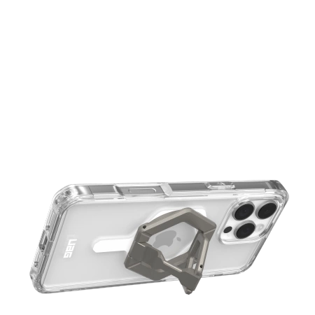 UAG Plyo Magsafe Case with Magnetic Ring Stand for iPhone 16 Pro Max - Titaniumeng