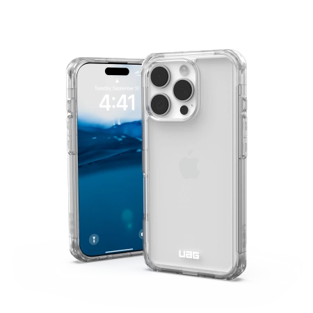 178179_3 UAG Plyo Case for iPhone 16 Pro - Cleareng