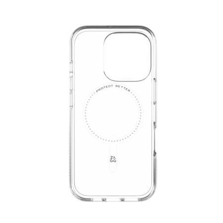 178185_2 ZAGG Crystal Palace Snap Case with MagSafe for iPhone 16 Pro - Cleareng
