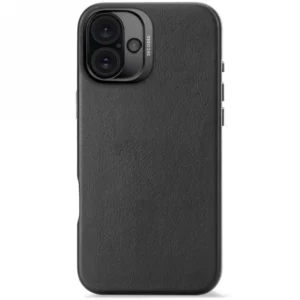 Decoded Leather Backcover case with MagSafe for iPhone 16 Plus - blackeng