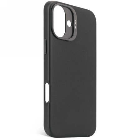 Decoded Leather Backcover case with MagSafe for iPhone 16 Plus - blackeng