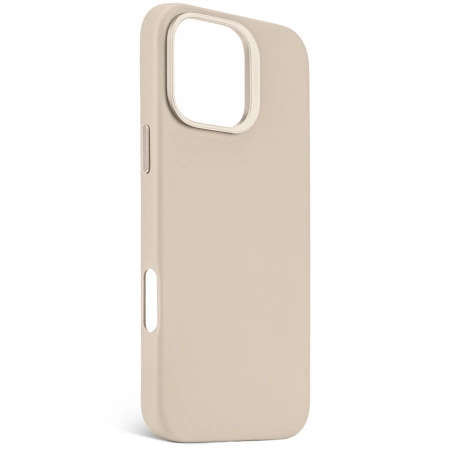 Decoded Leather Backcover case with MagSafe for iPhone 16 Pro Max - beigeeng