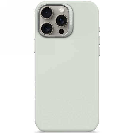178249_1 Decoded AntiMicrobial Silicone Backcover with MagSafe for iPhone 16 Pro Max - Grayeng