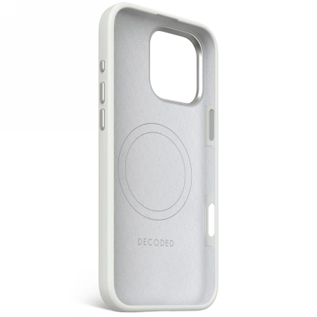178249_3 Decoded AntiMicrobial Silicone Backcover with MagSafe for iPhone 16 Pro Max - Grayeng