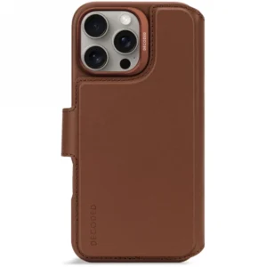 Decoded Leather Detachable Wallet MagSafe Case with Wallet for iPhone 16 Pro Max - Browneng