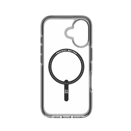 ZAGG Santa Cruz Snap MagSafe iPhone 16 Case - Blackeng