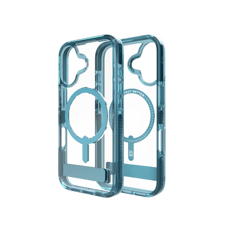 178263_3 ZAGG Santa Cruz Snap MagSafe iPhone 16 Case - Blueeng