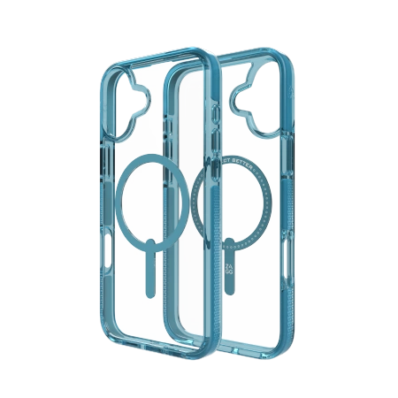 178264_3 ZAGG Santa Cruz Snap MagSafe iPhone 16 Plus Case - Blueeng