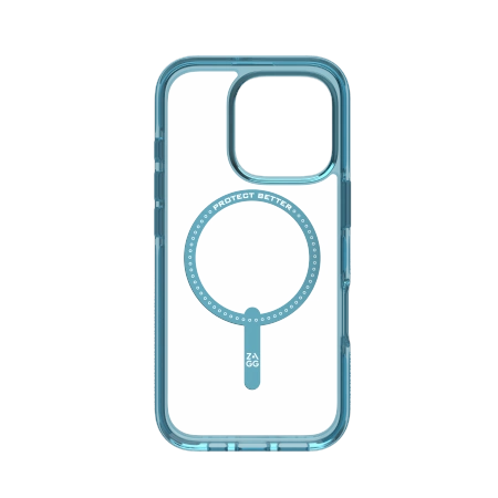 ZAGG Santa Cruz Snap MagSafe iPhone 16 Pro Case - Blueeng
