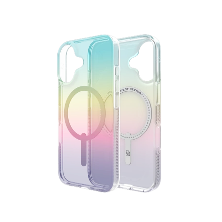 178275_3 ZAGG Milan Snap MagSafe iPhone 16 Case - Iridescenteng