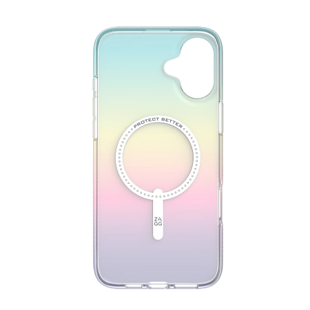 178276_2 ZAGG Milan Snap MagSafe iPhone 16 Plus Case - Iridescenteng