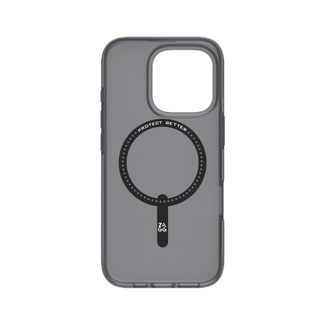 178281_2 ZAGG Milan Snap Case with MagSafe for iPhone 16 Pro - Green/Purpleeng