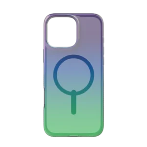 ZAGG Milan Snap Case with MagSafe for iPhone 16 Pro Max - Green/Purpleeng