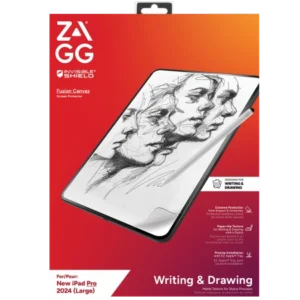 ZAGG InvisibleShield Fusion Canvas Antibacterial Protective Film Imitating Paper for iPad Pro 13" 2024eng