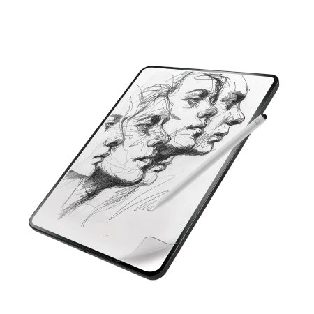 ZAGG InvisibleShield Fusion Canvas Antibacterial Protective Film Imitating Paper for iPad Pro 13" 2024eng