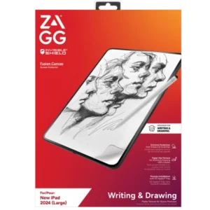 ZAGG InvisibleShield Fusion Canvas Antibacterial Protective Film Imitating Paper for iPad Air 13" 2024eng