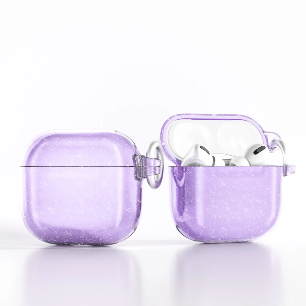 Glitter Case for AirPods 4 - Purpleeng