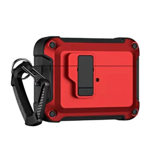 Airpods 4 Pro Armor Case with Carabiner - Redeng