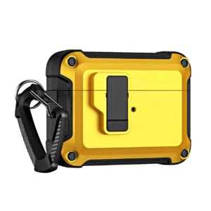 Airpods 4 Pro Armor Case with Carabiner - Yelloweng