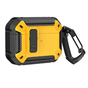 Airpods 4 Armor Case with Carabiner - Yelloweng