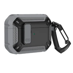 Airpods 4 Armor Case with Carabiner - Grayeng