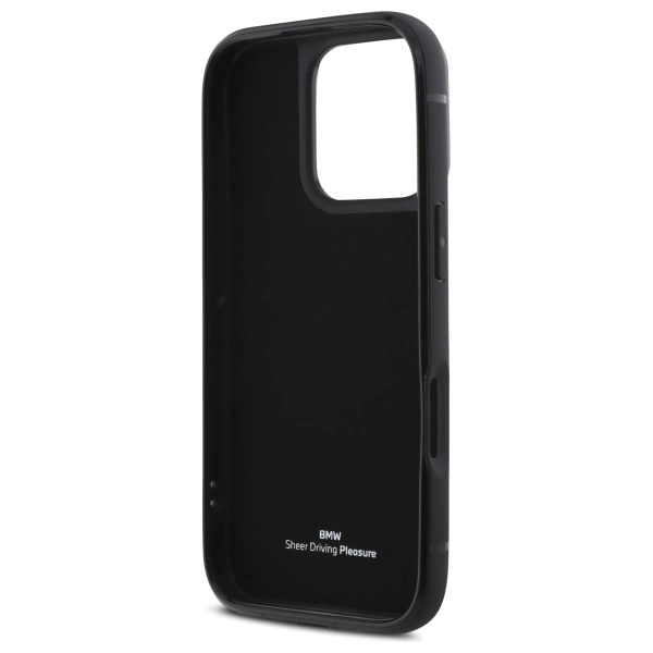 BMW Sign Leather Cardslot Case for iPhone 16 Pro Max - Blackeng
