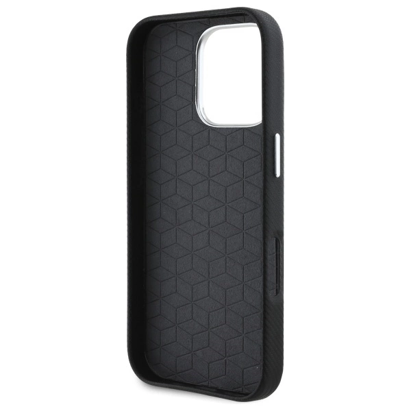 BMW M Edition Kevlar Wrapped Metal iPhone 16 Pro Max Case - Blackeng