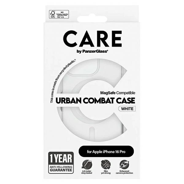 CARE by PanzerGlass Flagship Case iPhone 16 Pro 6.3"" black/black MagSafe 1346eng