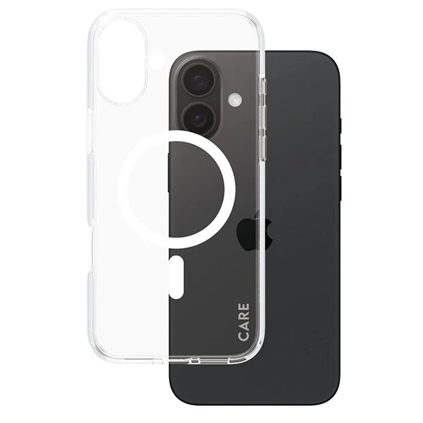 CARE by PanzerGlass Flagship Case iPhone 16 Plus 6.7" white/white MagSafe 1339eng