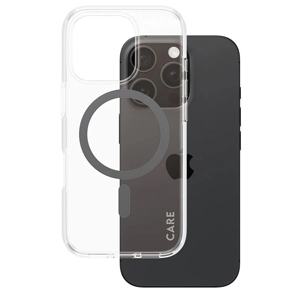 CARE by PanzerGlass Flagship Case iPhone 16 Pro 6.3"" black/black MagSafe 1346eng