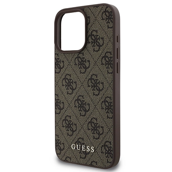 Guess 4G Classic iPhone 16 Pro Max Case - Browneng