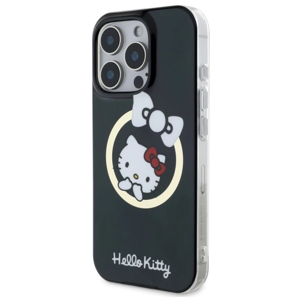 Hello Kitty IML Fun Bow Magsafe iPhone 16 Pro Case - Blackeng