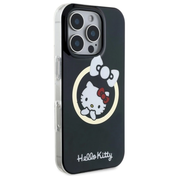 Hello Kitty IML Fun Bow Magsafe iPhone 16 Pro Case - Blackeng