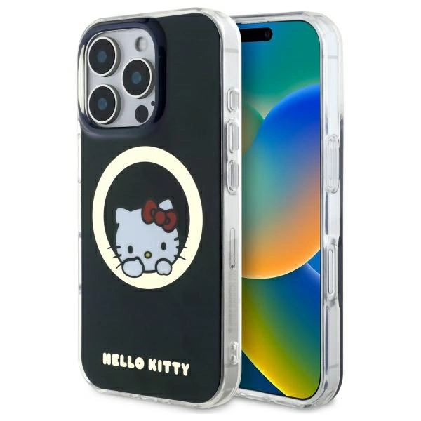 Hello Kitty IML Sweet Kitty Magsafe iPhone 16 Pro Case - Blackeng