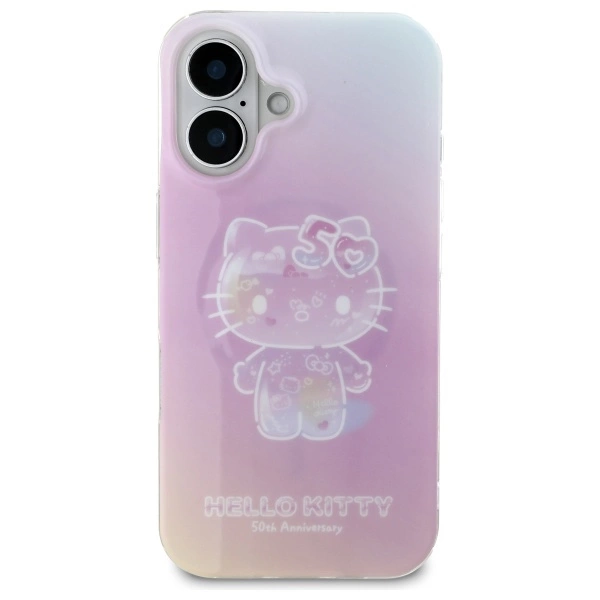 Hello Kitty IML 50th Anniversary Magsafe iPhone 16 Case - Pinkeng