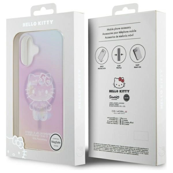 Hello Kitty IML 50th Anniversary Magsafe iPhone 16 Case - Pinkeng