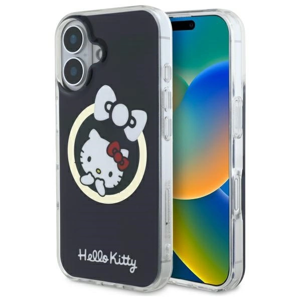 Hello Kitty IML Fun bow Magsafe iPhone 16 Case - Blackeng