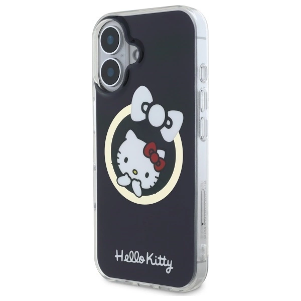 Hello Kitty IML Fun bow Magsafe iPhone 16 Case - Blackeng