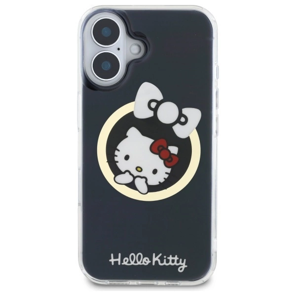 Hello Kitty IML Fun bow Magsafe iPhone 16 Case - Blackeng