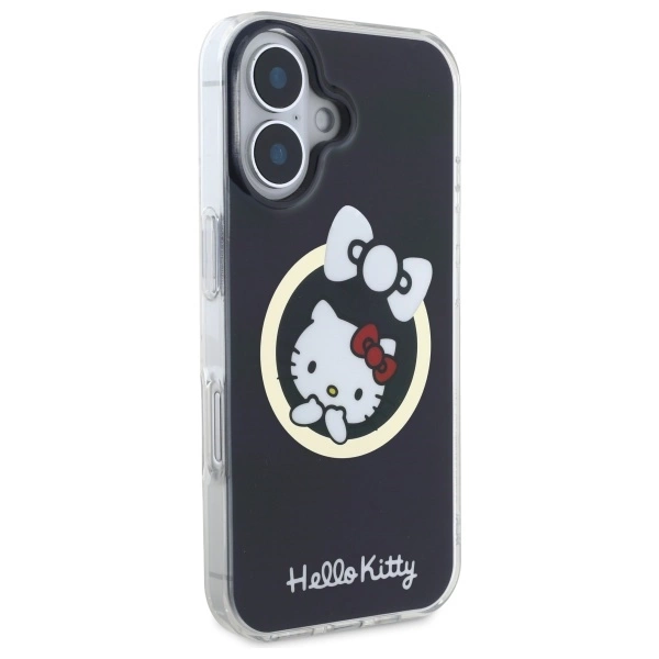 Hello Kitty IML Fun bow Magsafe iPhone 16 Case - Blackeng
