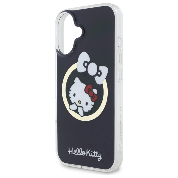 Hello Kitty IML Fun bow Magsafe iPhone 16 Case - Blackeng